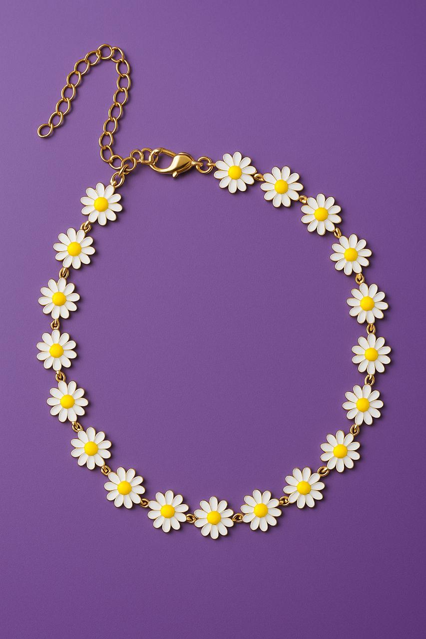 Sunflower Choker Pendant