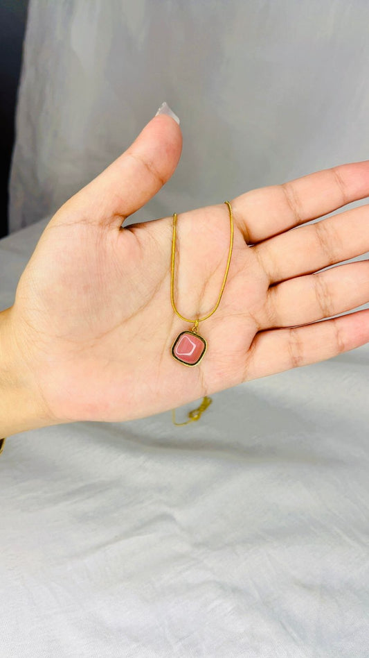 Blush Aura Pendant